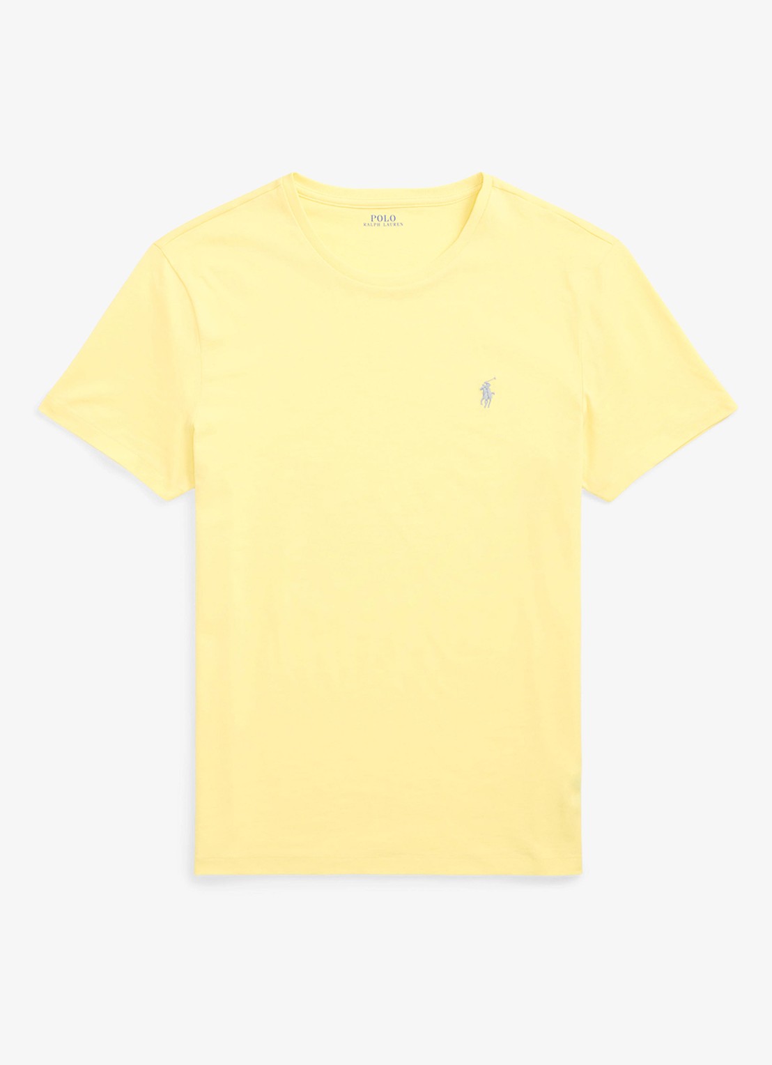 Ralph Lauren T-shirt met logoborduring - voorkant resort gold / geel