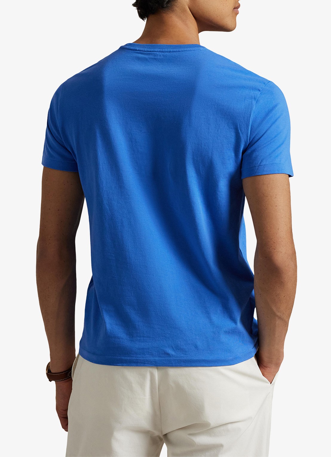 Ralph Lauren T-shirt met logoborduring - achterkant 2 embayment blue / blauw
