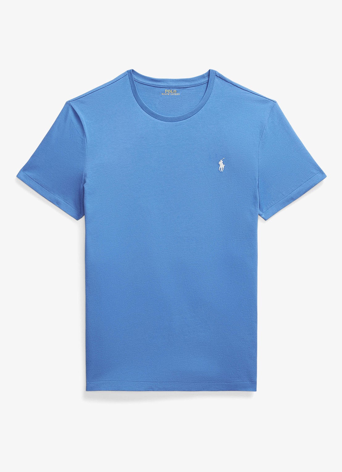 Ralph Lauren T-shirt met logoborduring - voorkant 3 embayment blue / blauw