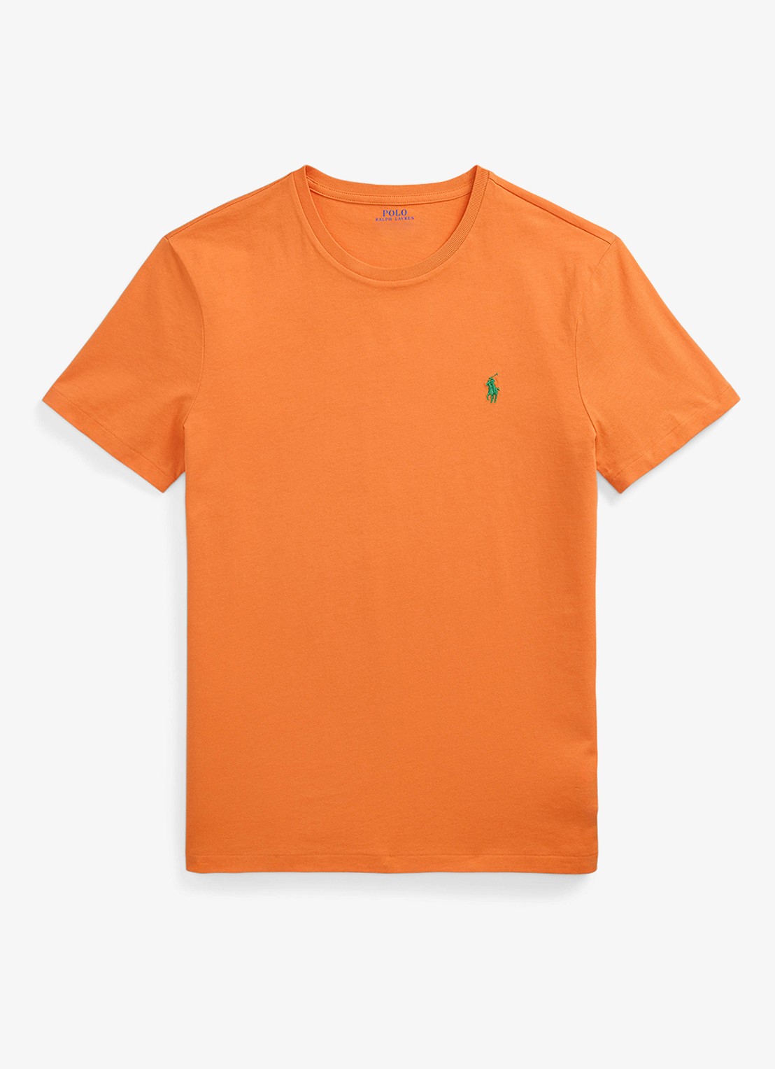Ralph Lauren T-shirt met logoborduring - voorkant 2 bedford orange/c5190-46xa