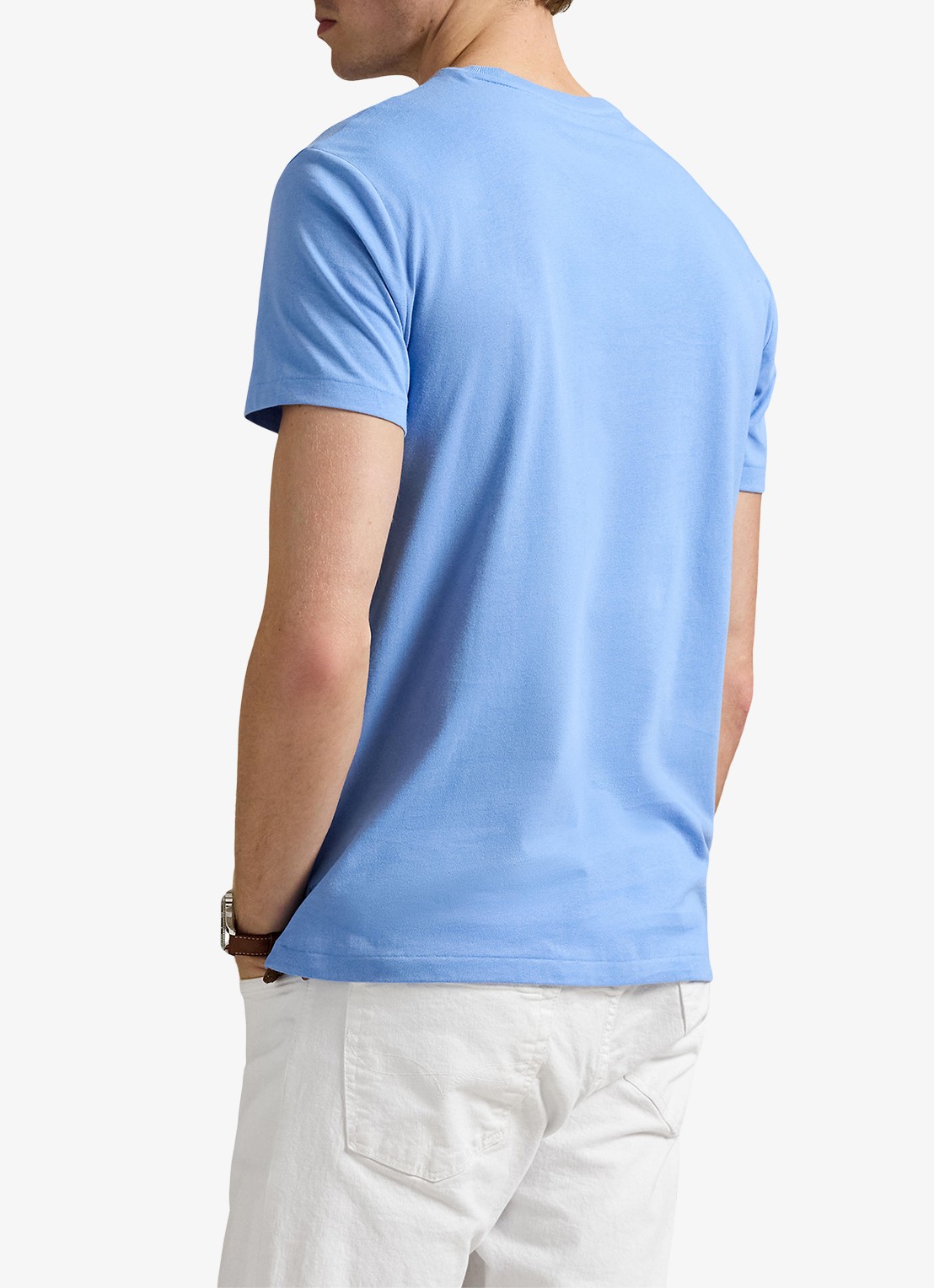 Ralph Lauren T-shirt met logoborduring - achterkant 5 bristol blue/c1359-47wx