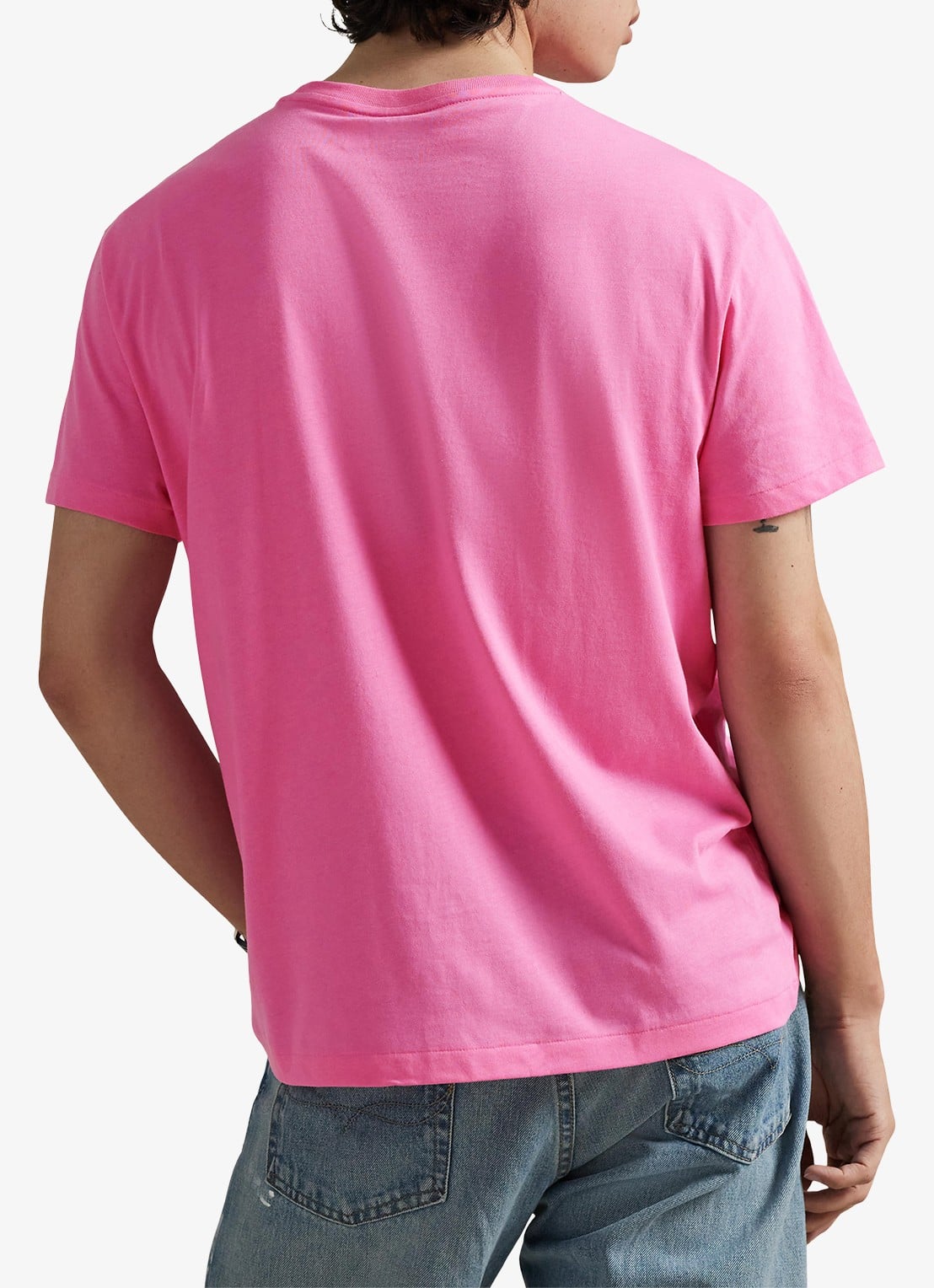 Ralph Lauren T-shirt met logoborduring - achterkant 3 baja pink/c6995-zyvc