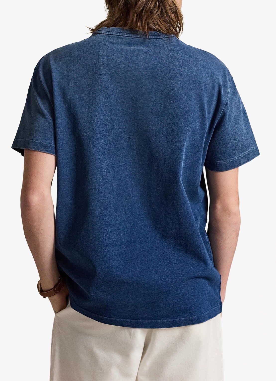 Ralph Lauren T-shirt met logoborduring - achterkant 3 newport bear-dark indigo / indigo