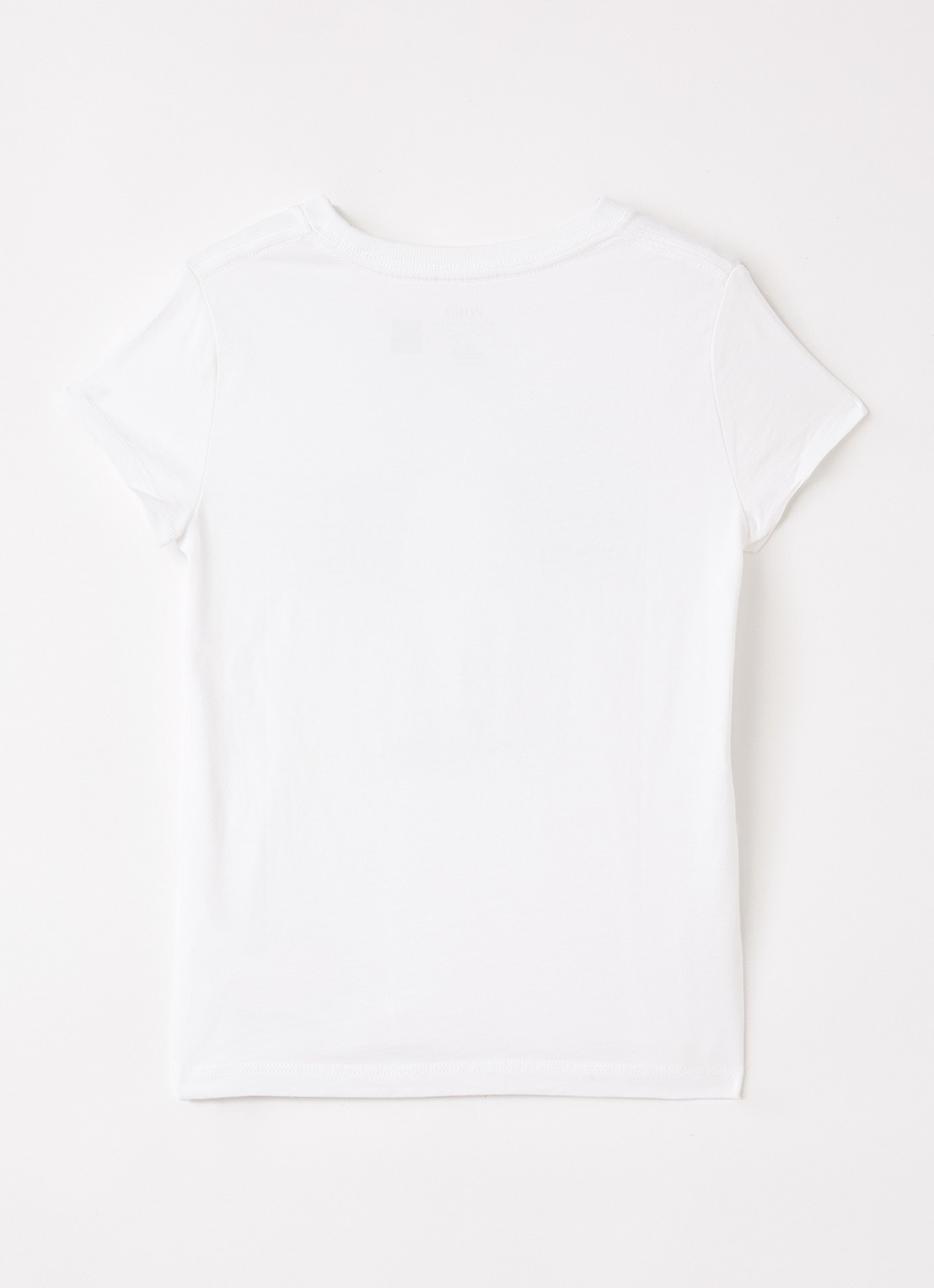 Ralph Lauren T-shirt met logoprint - voorkant 2 wit