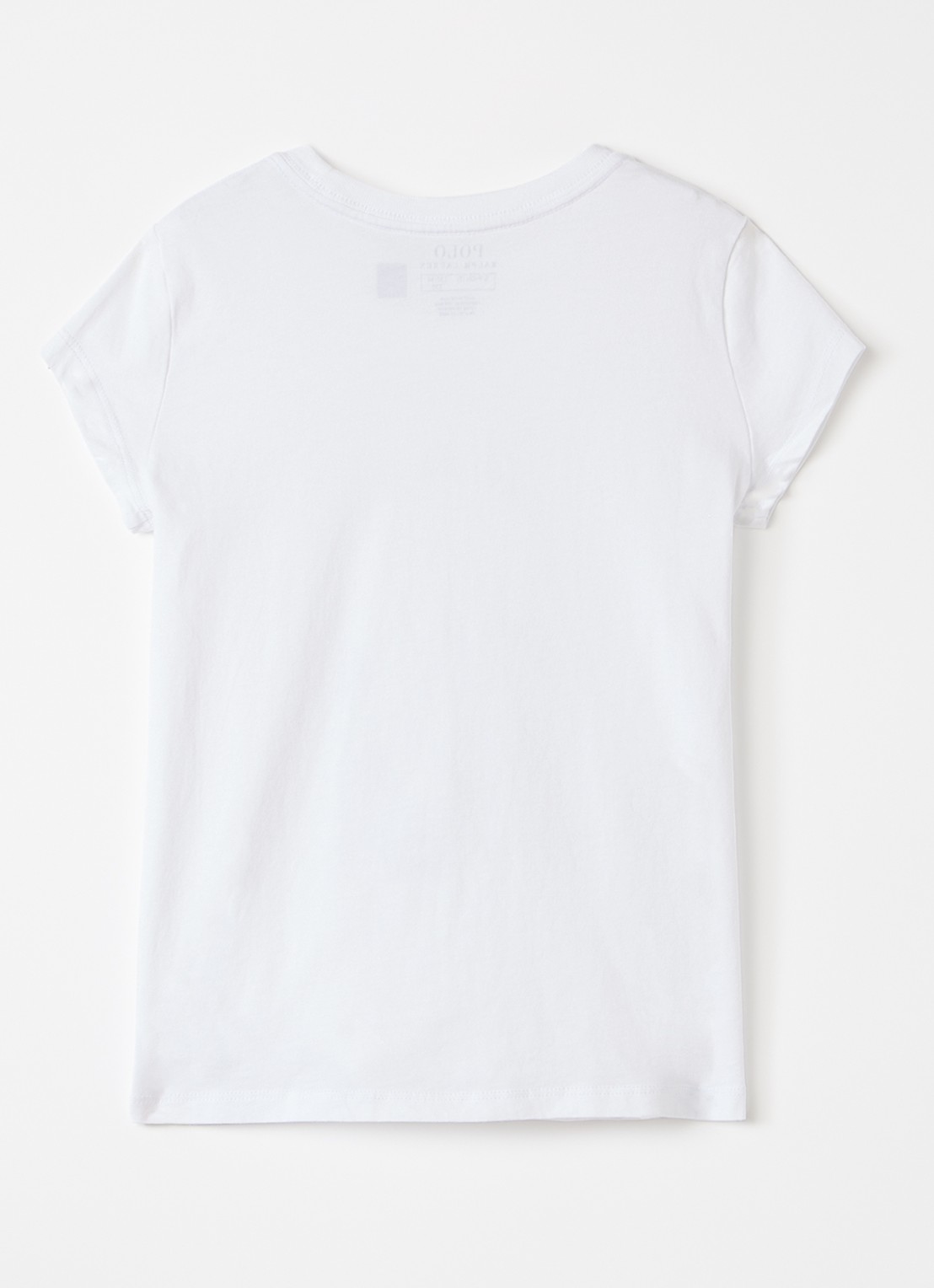 Ralph Lauren T-shirt met logoprint - voorkant 2 wit