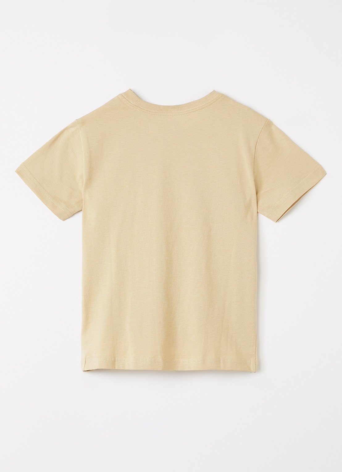 Ralph Lauren T-shirt met logoprint - voorkant 2 khaki