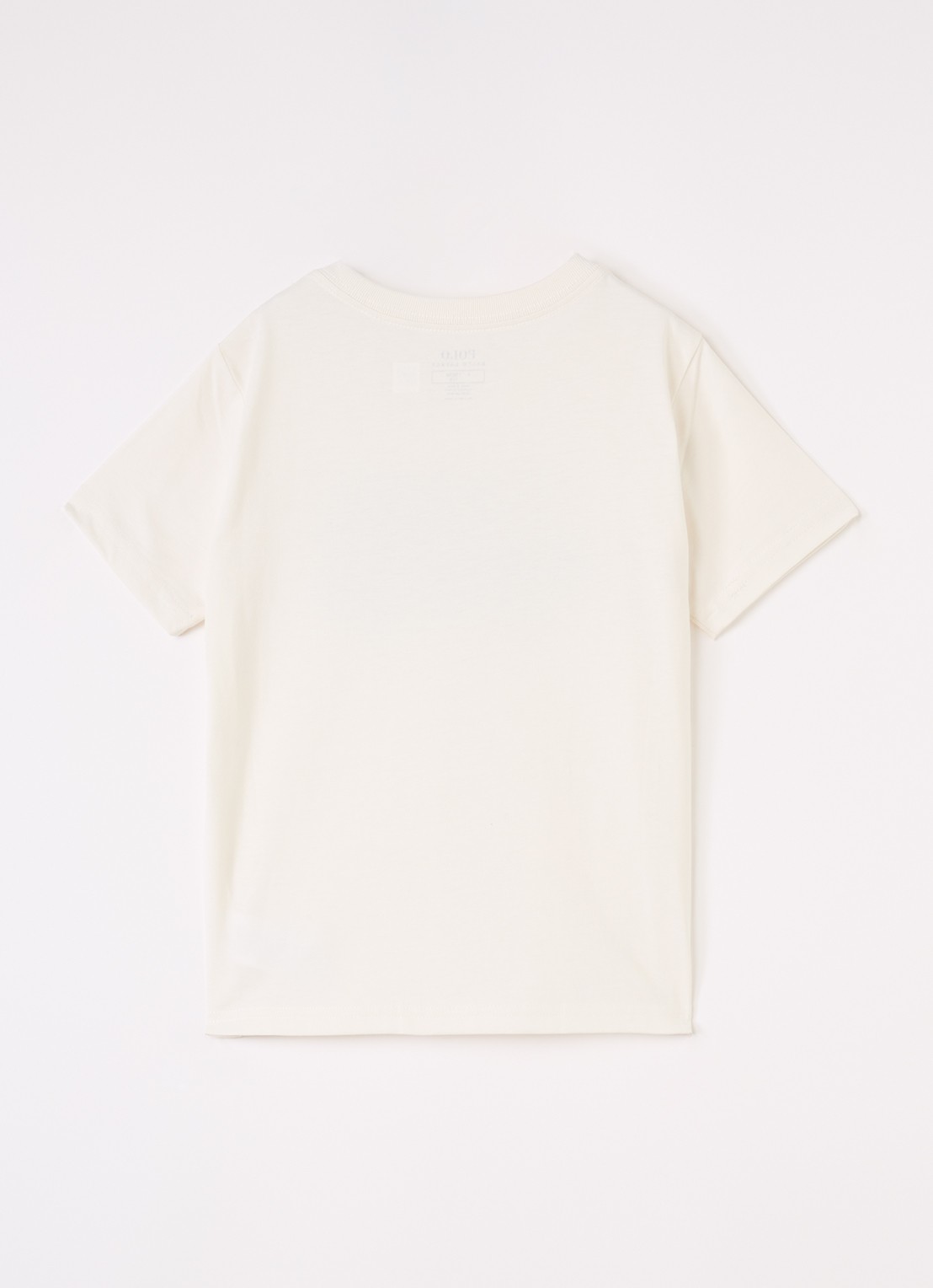 Ralph Lauren T-shirt met logoprint - voorkant 2 beige
