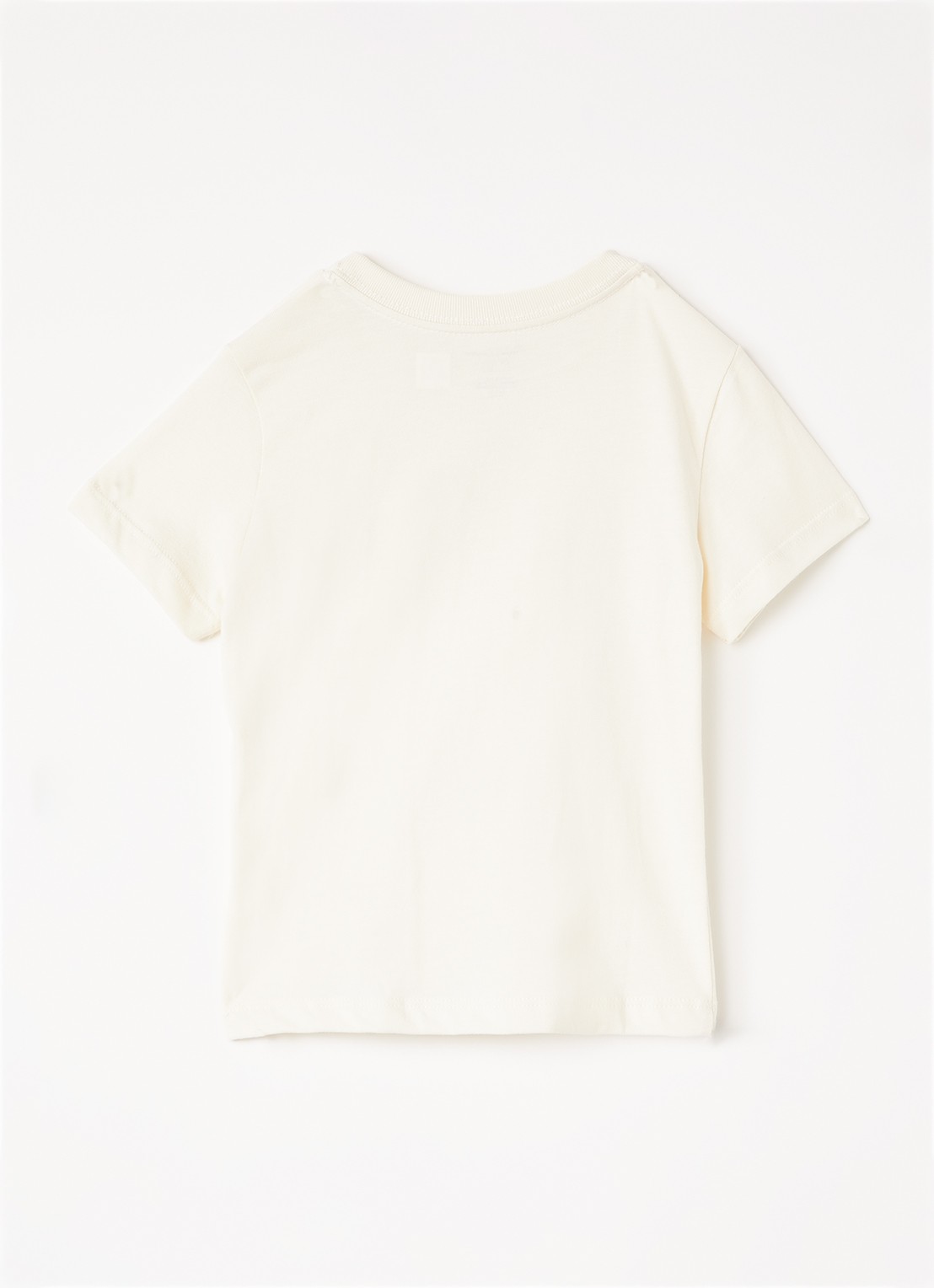 Ralph Lauren T-shirt met logoprint - voorkant 2 gebroken wit