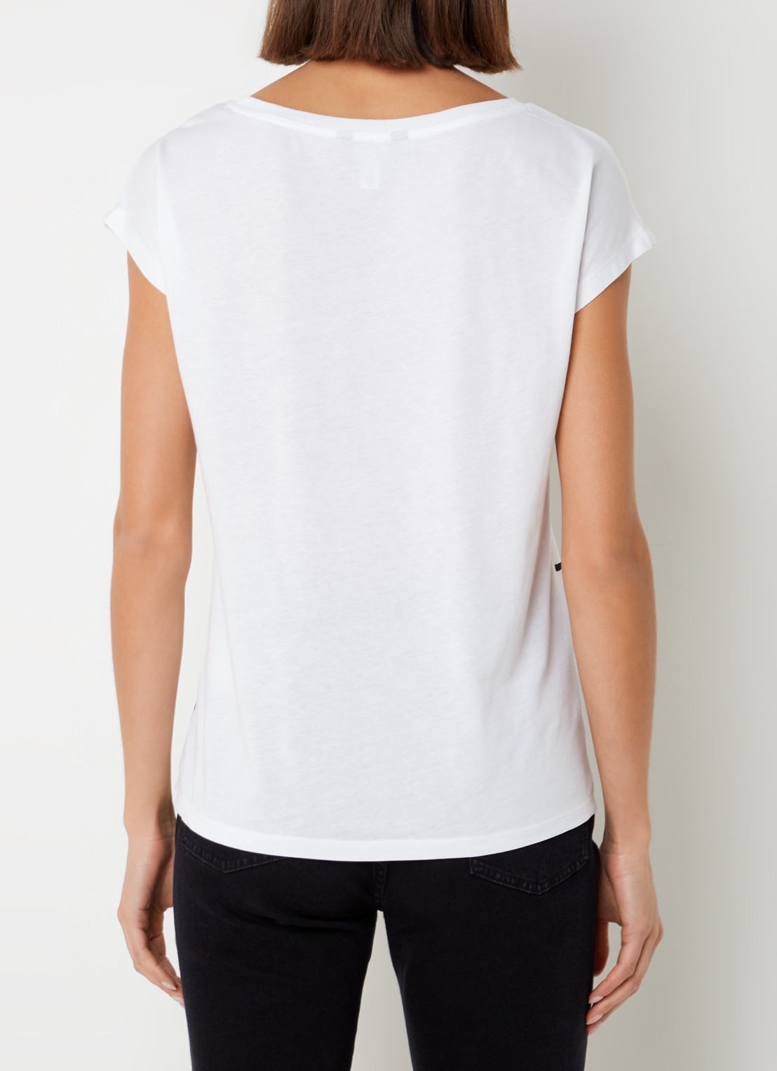 Ralph Lauren T-shirt met print - achterkant 4 white / wit