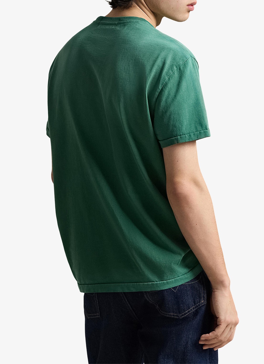 Ralph Lauren T-shirt met print - achterkant 3 antique green-2xrt