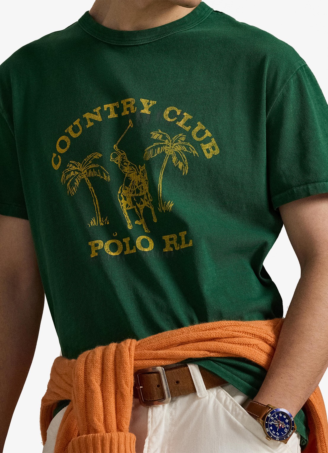 Ralph Lauren T-shirt met print - detail 4 new forest-2z8d