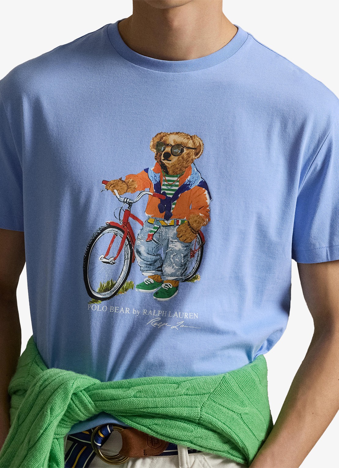 Ralph Lauren T-shirt met print - detail 5 austin blue-summer bear-zyh7