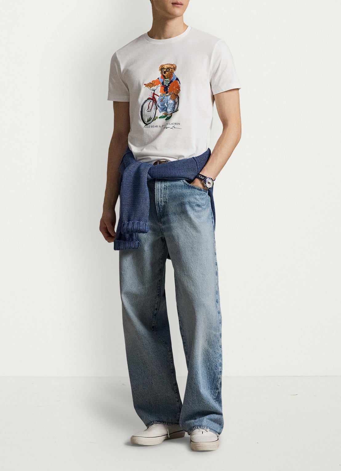 Ralph Lauren T-shirt met print - detail 2 white-summer bear-zyh8