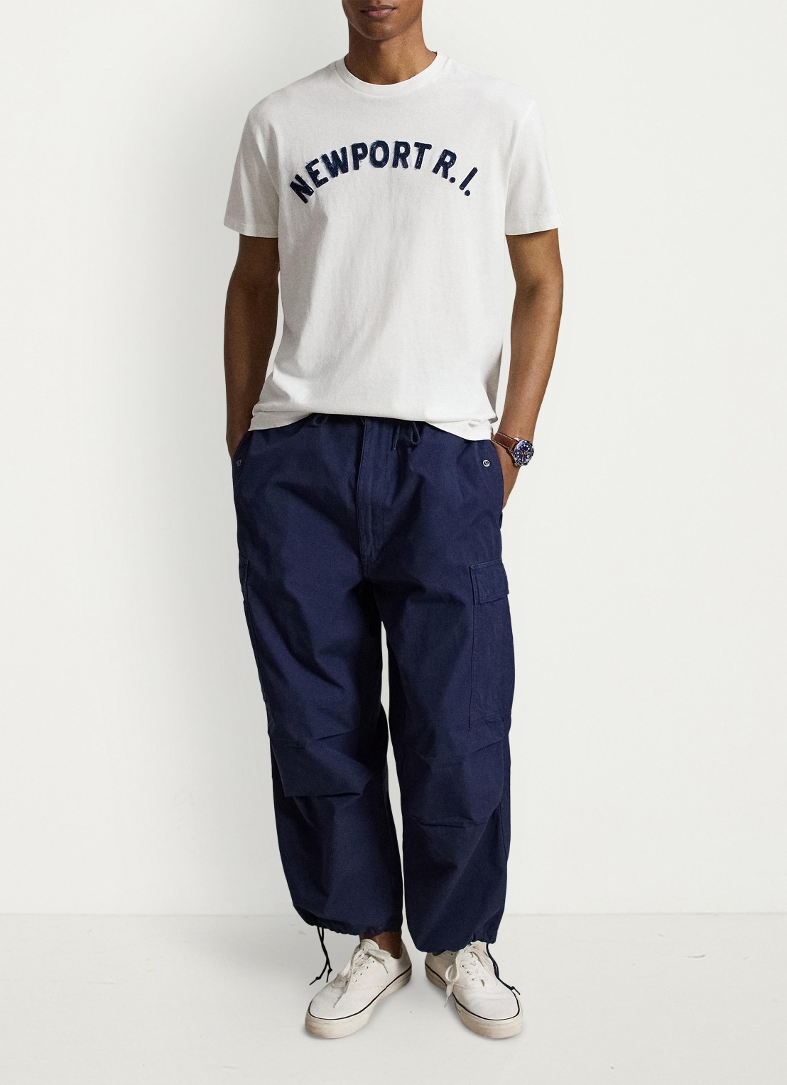 Ralph Lauren T-shirt met print - detail white / wit