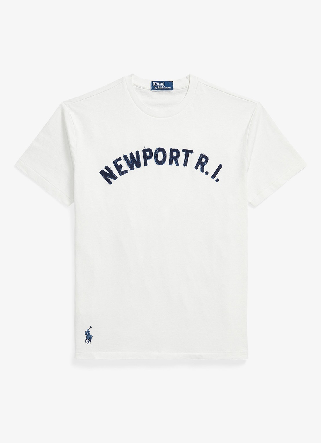 Ralph Lauren T-shirt met print - voorkant 4 white / wit