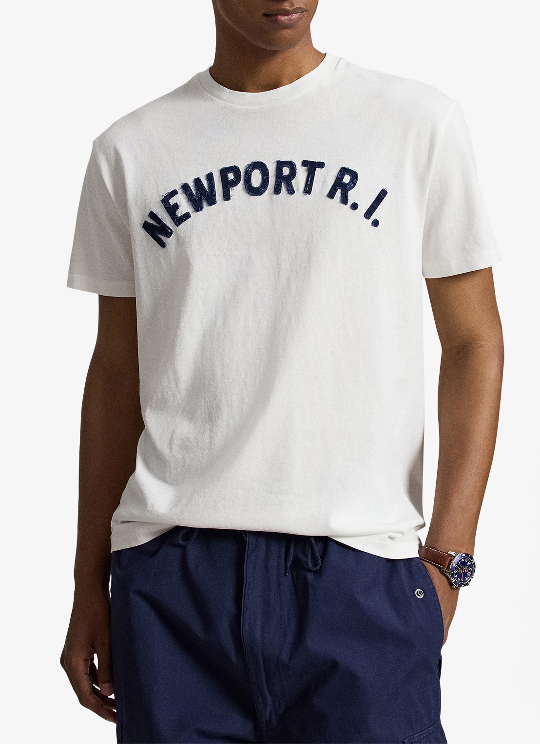 Ralph Lauren T-shirt met print - voorkant 5 white / wit