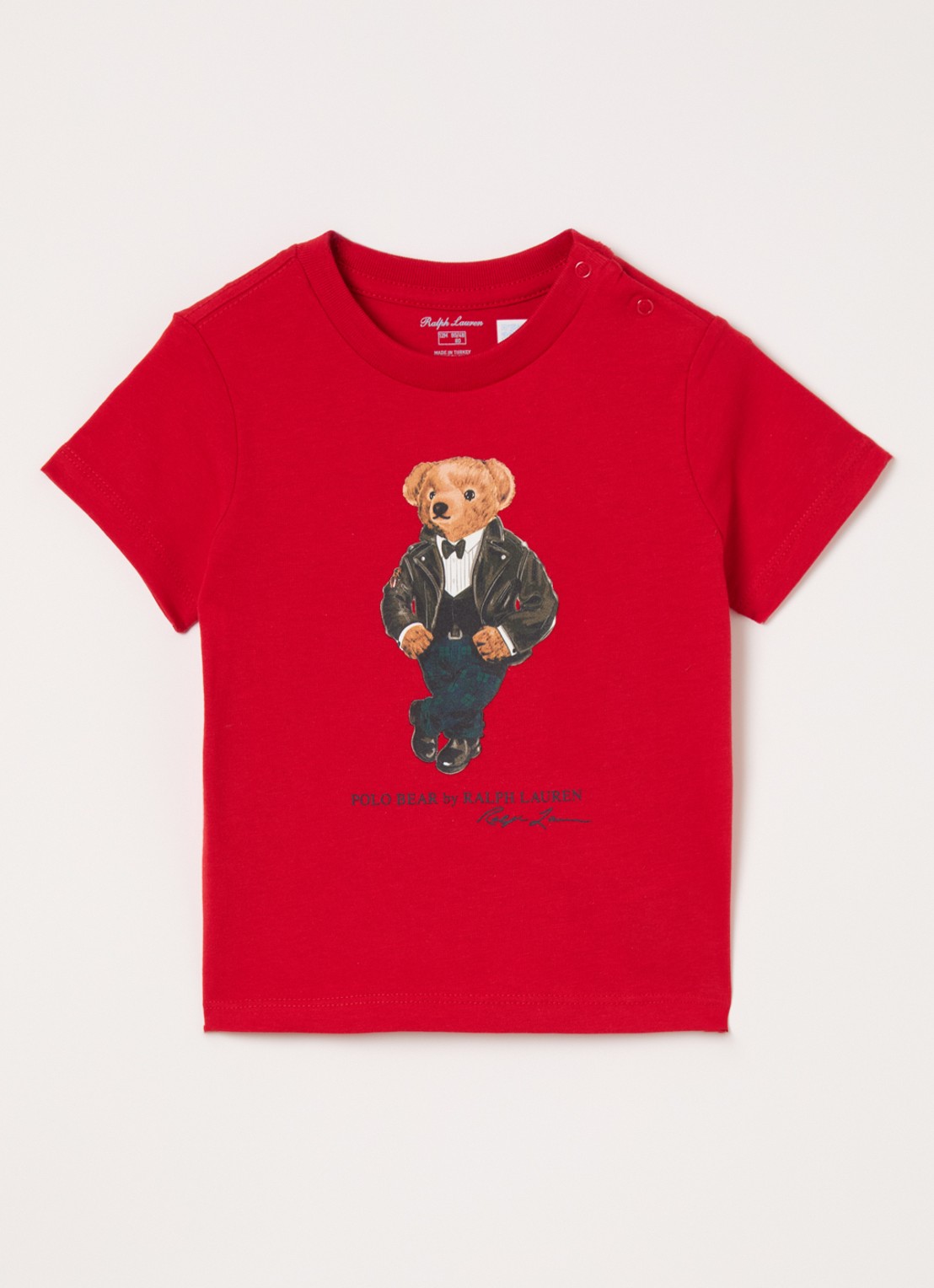 Ralph Lauren T-shirt met print - voorkant rood