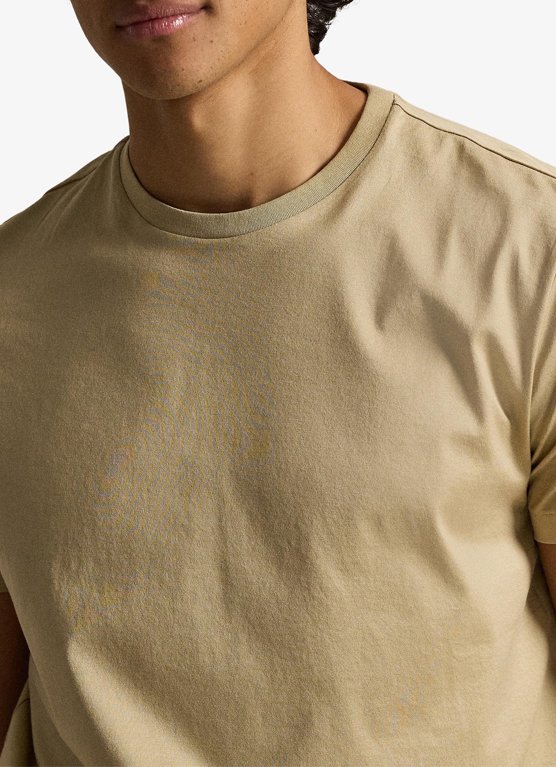 Ralph Lauren T-shirt met ronde hals - detail 4 coastal beige / beige