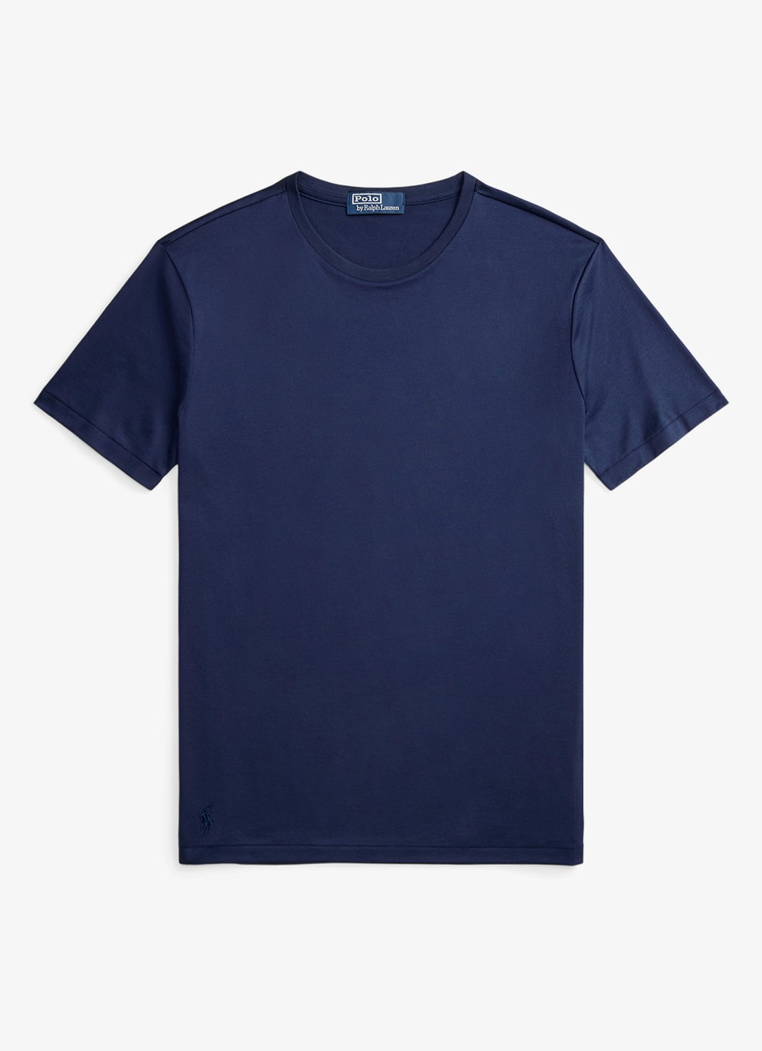 Ralph Lauren T-shirt met ronde hals - voorkant 4 donkerblauw