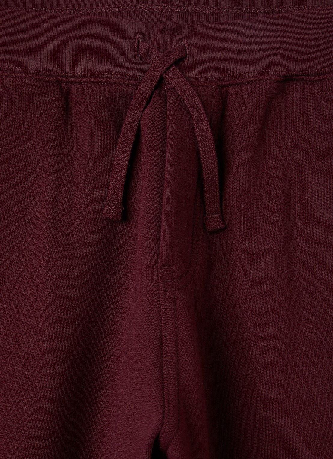 Ralph Lauren Tapered fit joggingbroek met logoborduring - detail bordeauxrood
