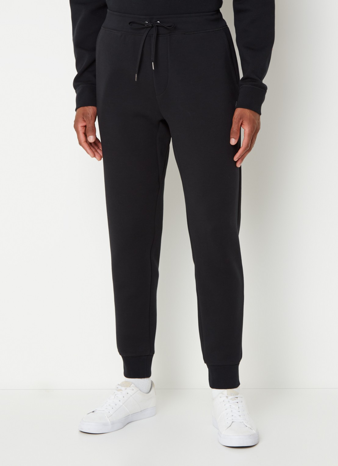 Ralph Lauren Tapered fit joggingbroek met logoborduring - detail 3 polo black / zwart