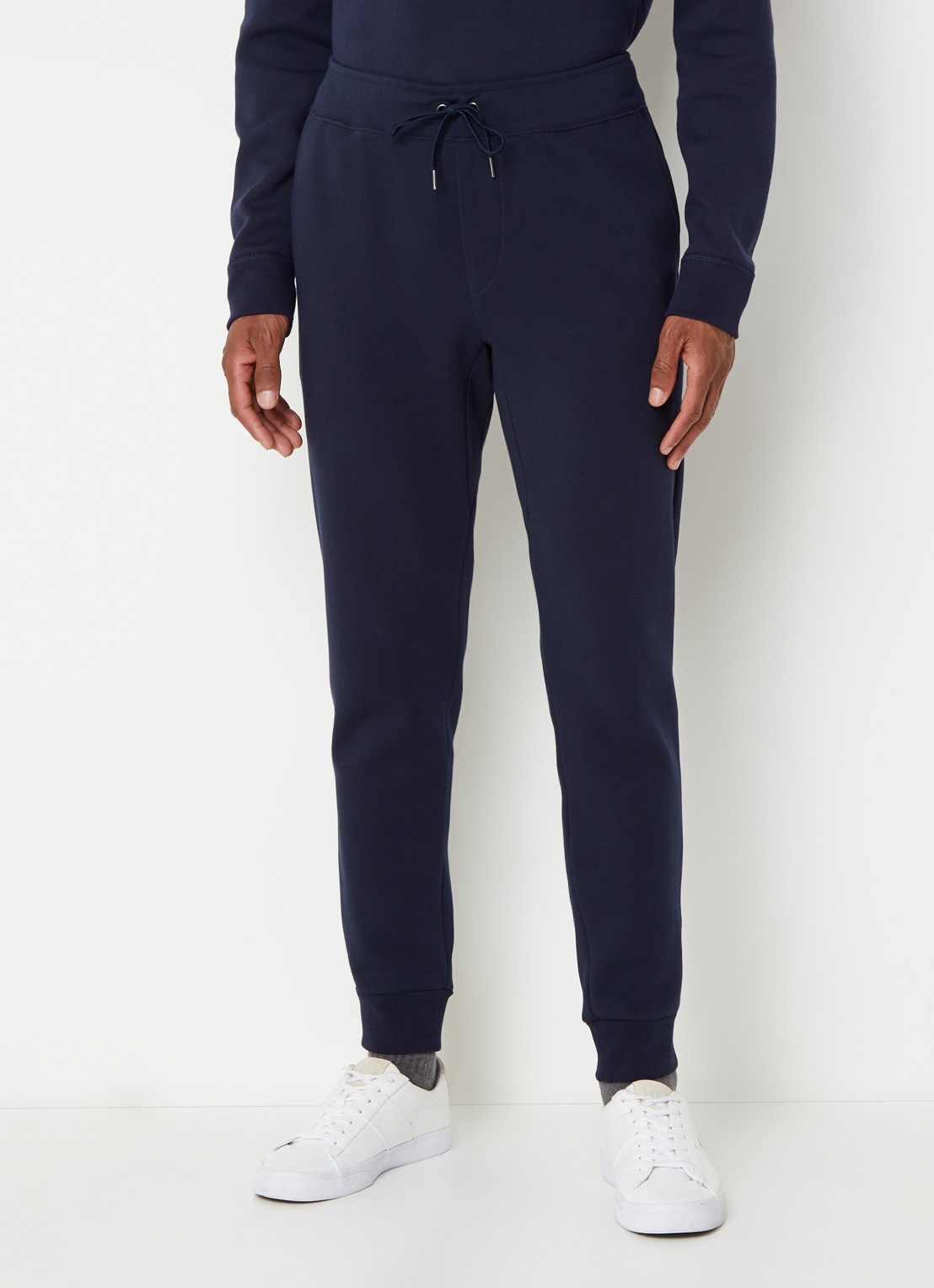 Ralph Lauren Tapered fit joggingbroek met logoborduring - detail 6 aviator navy / donkerblauw