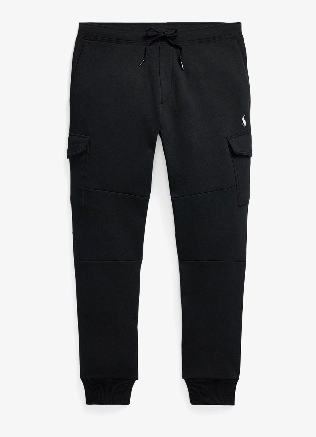 Ralph Lauren Tapered fit joggingbroek met steekzakken - voorkant 3 polo black / zwart