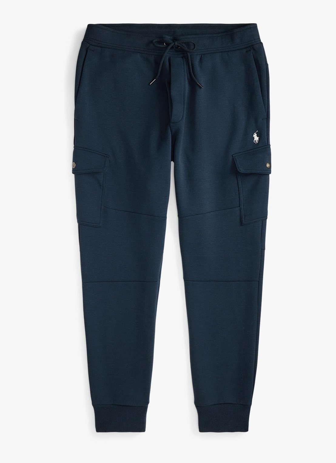 Ralph Lauren Tapered fit joggingbroek met steekzakken - voorkant aviator navy / donkerblauw