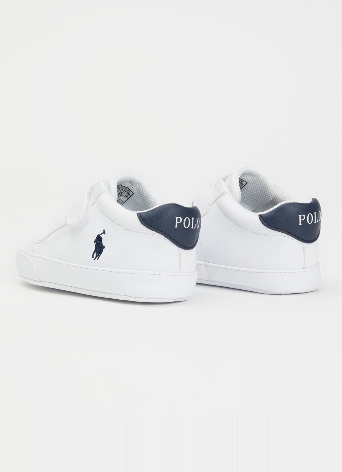 Ralph Lauren Theron babyslofje met logo - detail 3 wit