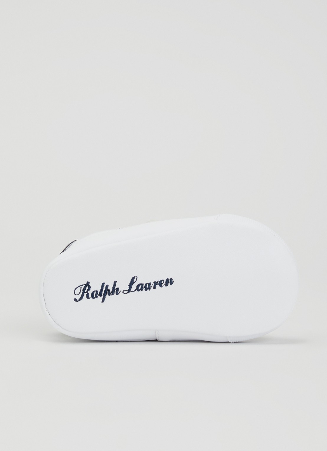 Ralph Lauren Theron babyslofje met logo - detail 4 wit