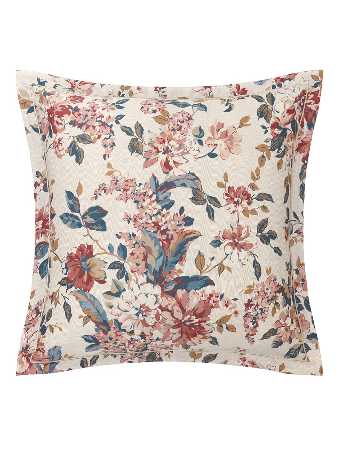 Ralph Lauren Tilly kussensloop van katoen 300TC - voorkant 2 multicolor