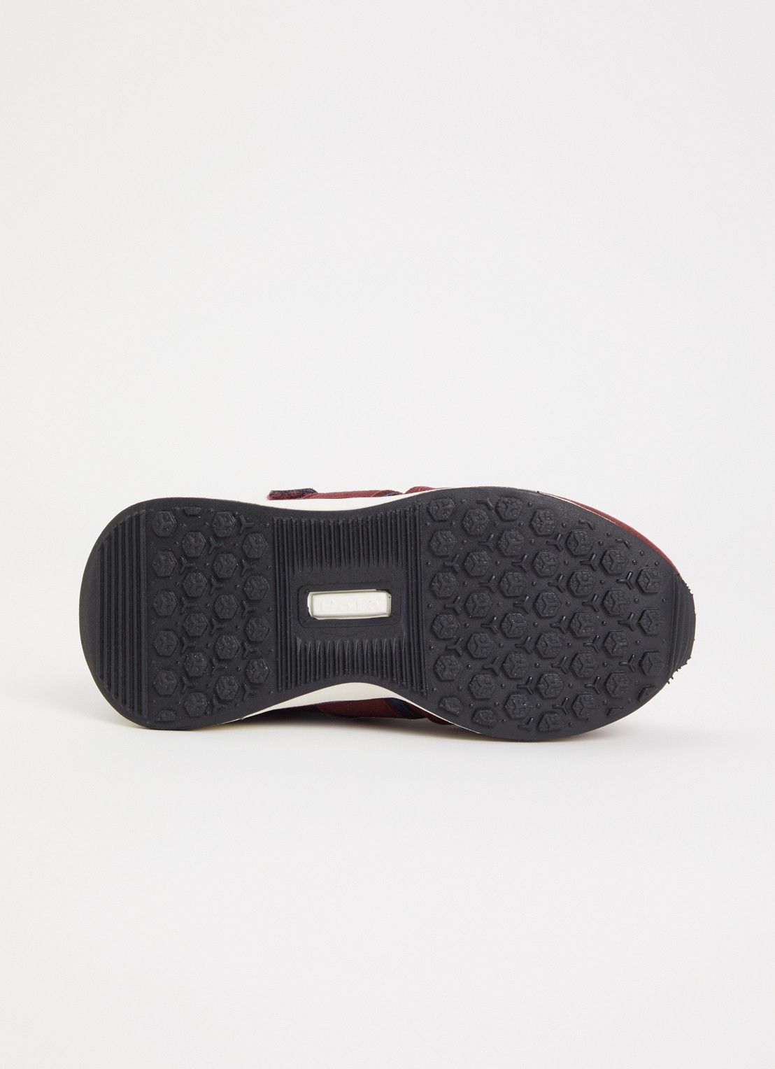 Ralph Lauren Train 89 Sport II sneaker met logo - detail 3 bordeauxrood