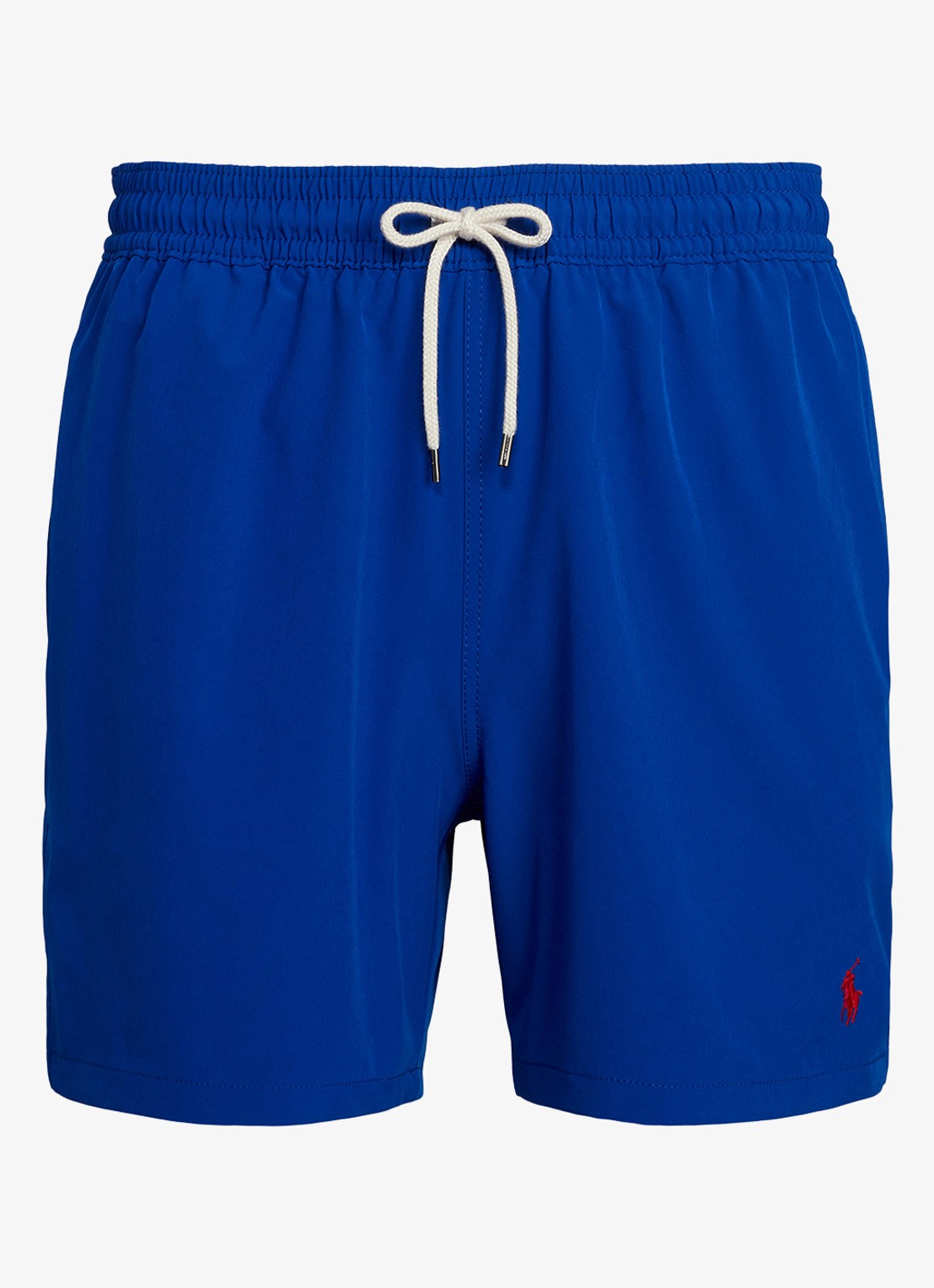Ralph Lauren Traveler zwemshorts met logo en koordsluiting - voorkant rugby royal / blauw