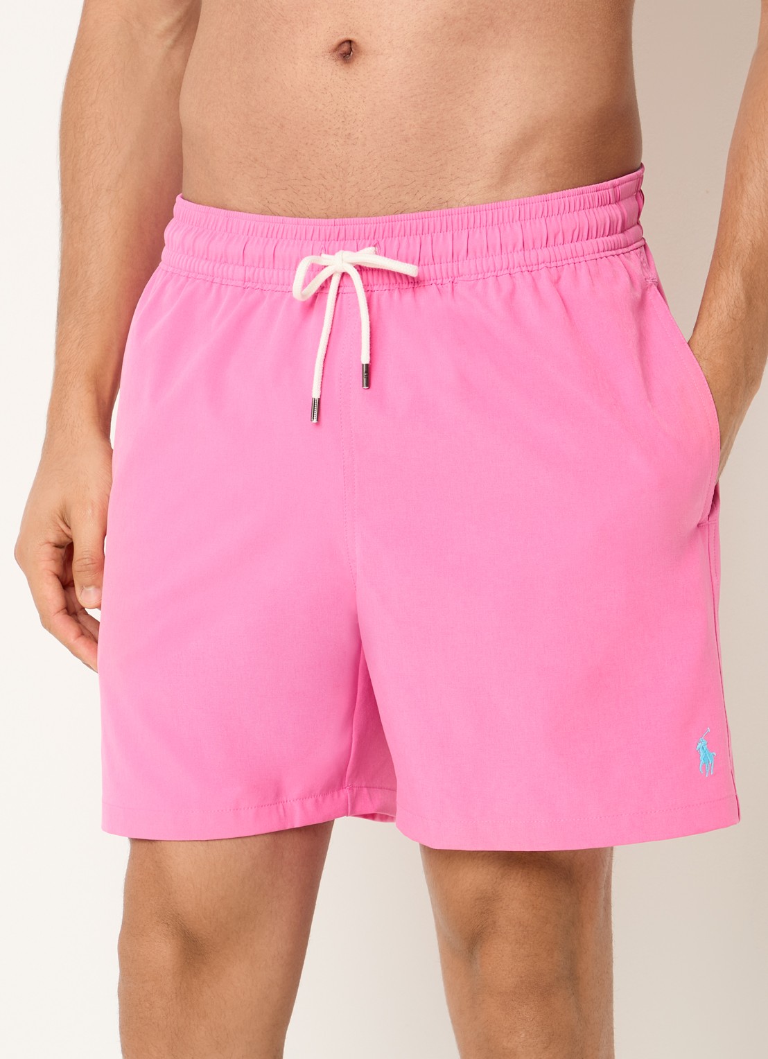 Ralph Lauren Traveler zwemshorts met logoborduring - detail 2 roze