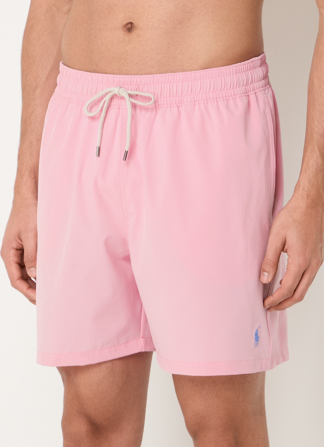Ralph Lauren Traveler zwemshorts met logoborduring - detail 3 lichtroze
