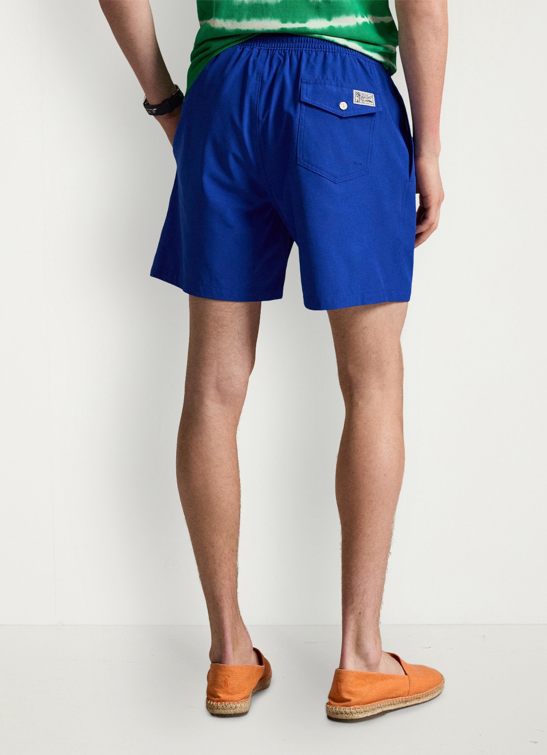 Ralph Lauren Traveler zwemshorts met steekzakken - achterkant rugby royal / royaalblauw