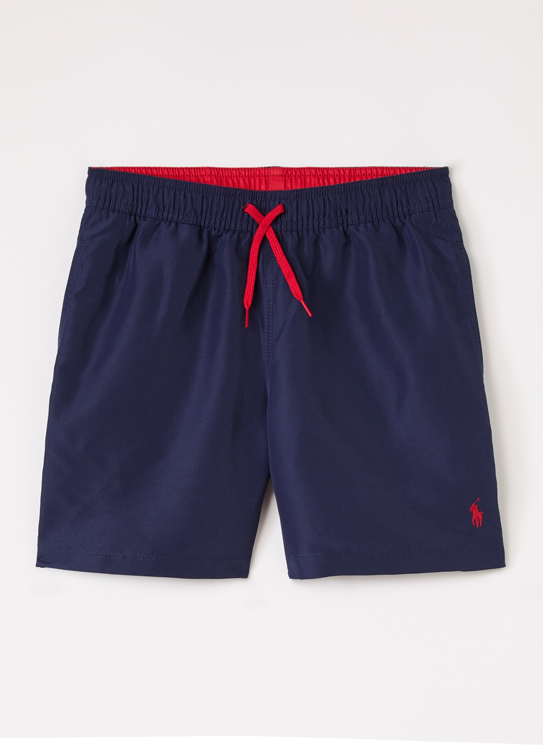 Ralph Lauren Travlr zwemshorts met logo - voorkant donkerblauw