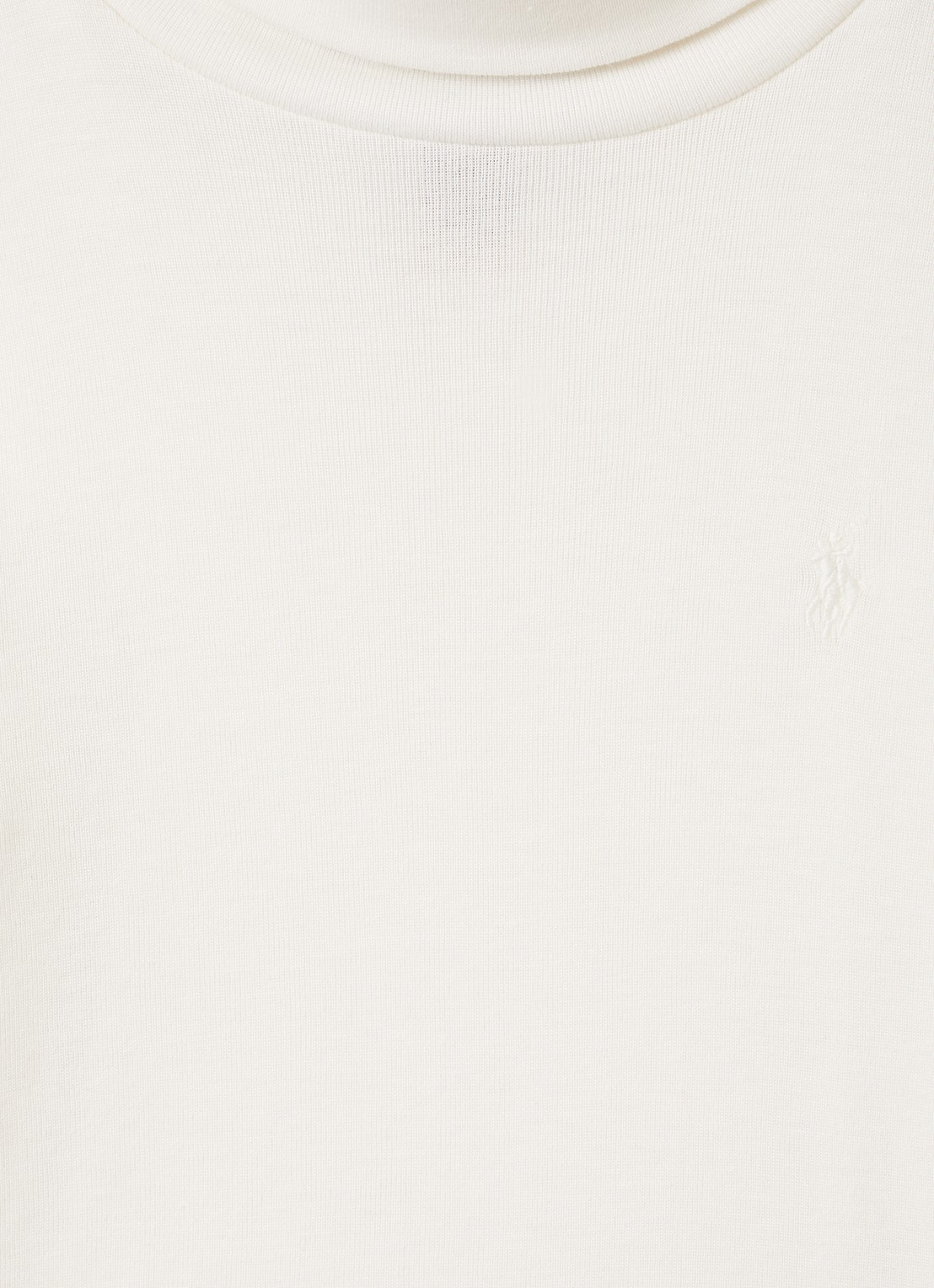 Ralph Lauren Trui met col - detail beige