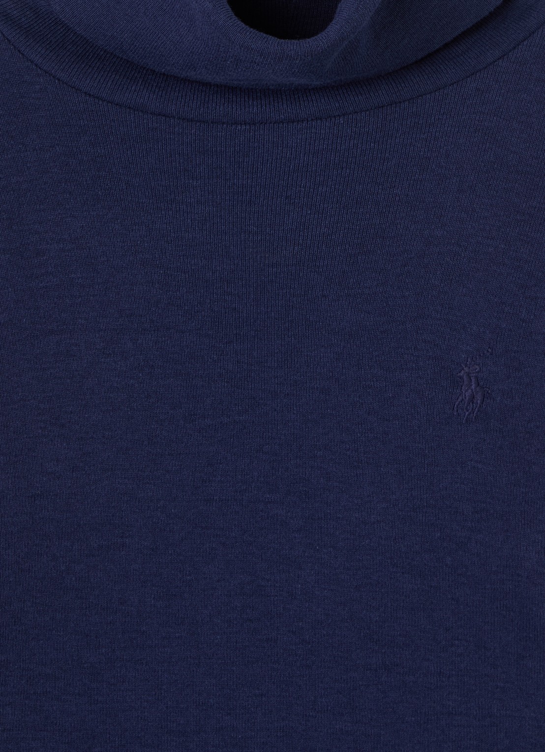 Ralph Lauren Trui met col - detail 4 donkerblauw