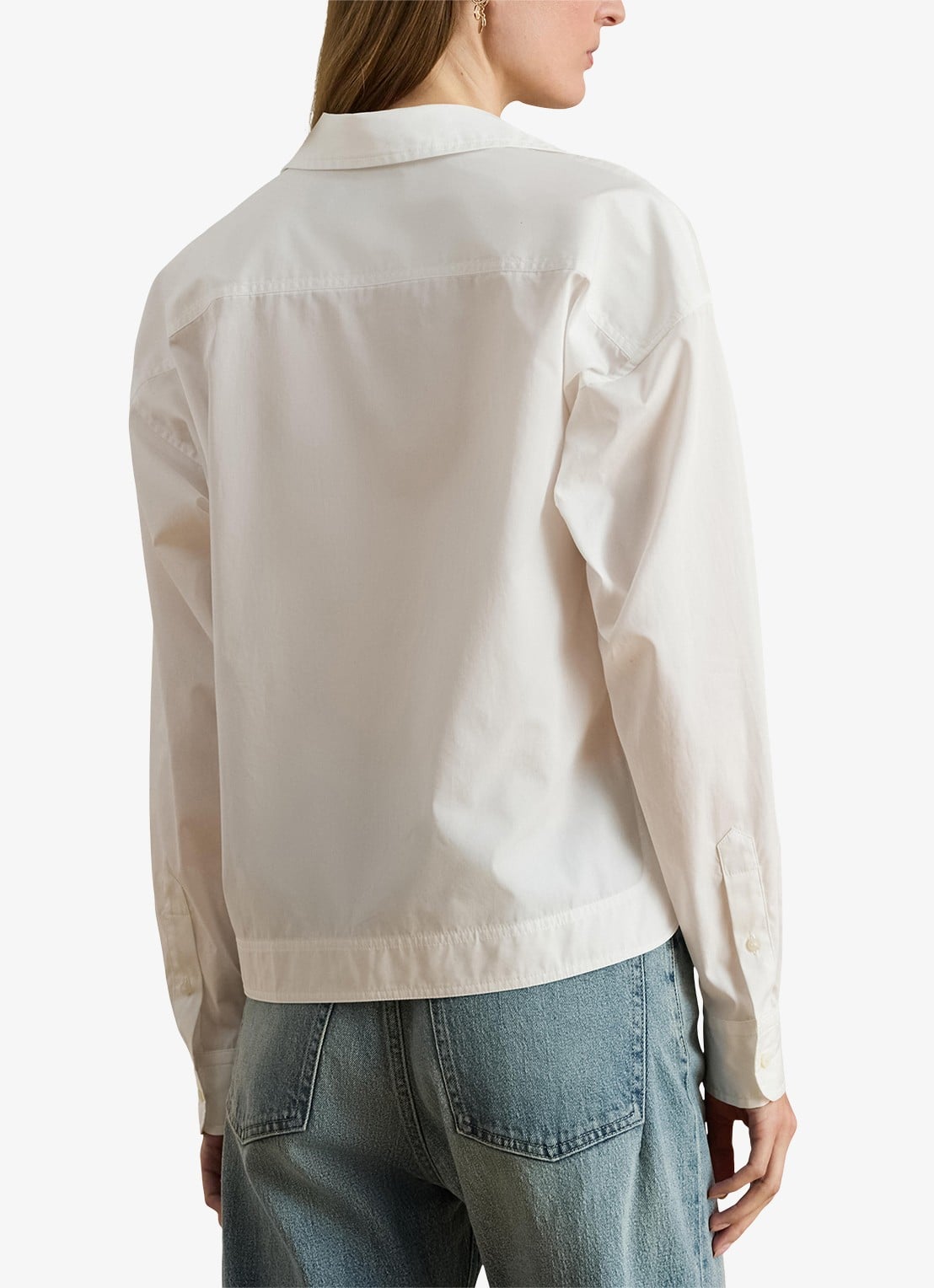 Ralph Lauren Tuniek met borstzak  - achterkant wit