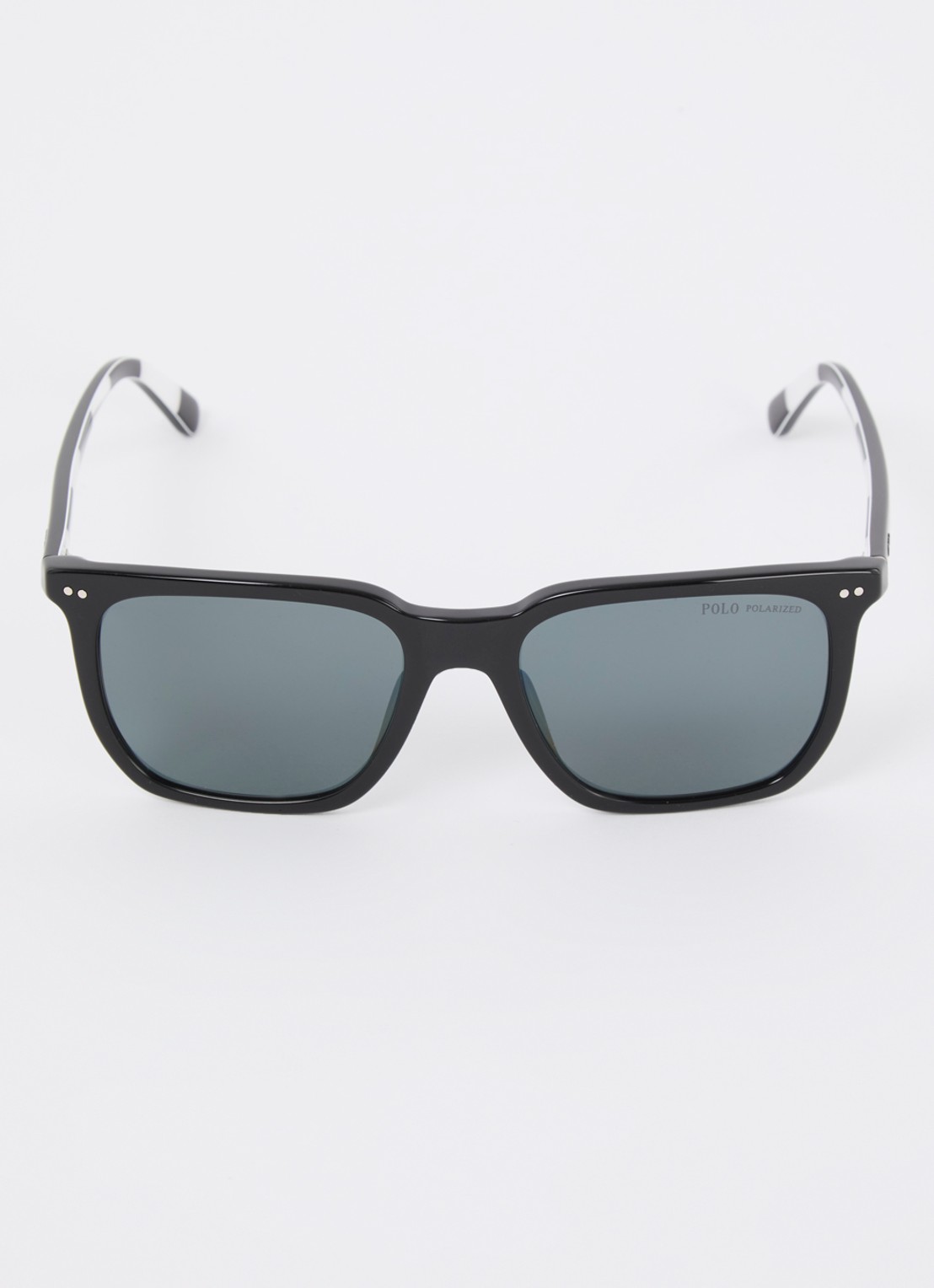 Ralph Lauren Wayfarer zonnebril gepolariseerd PH4224U  - detail zwart