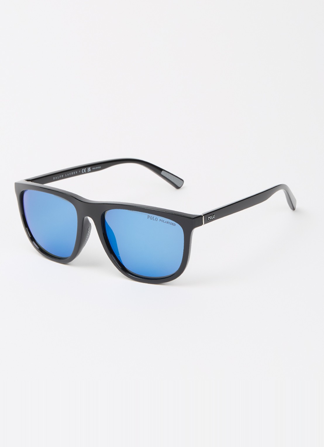 Ralph Lauren Wayfarer zonnebril gepolariseerd PH4231U - voorkant zwart