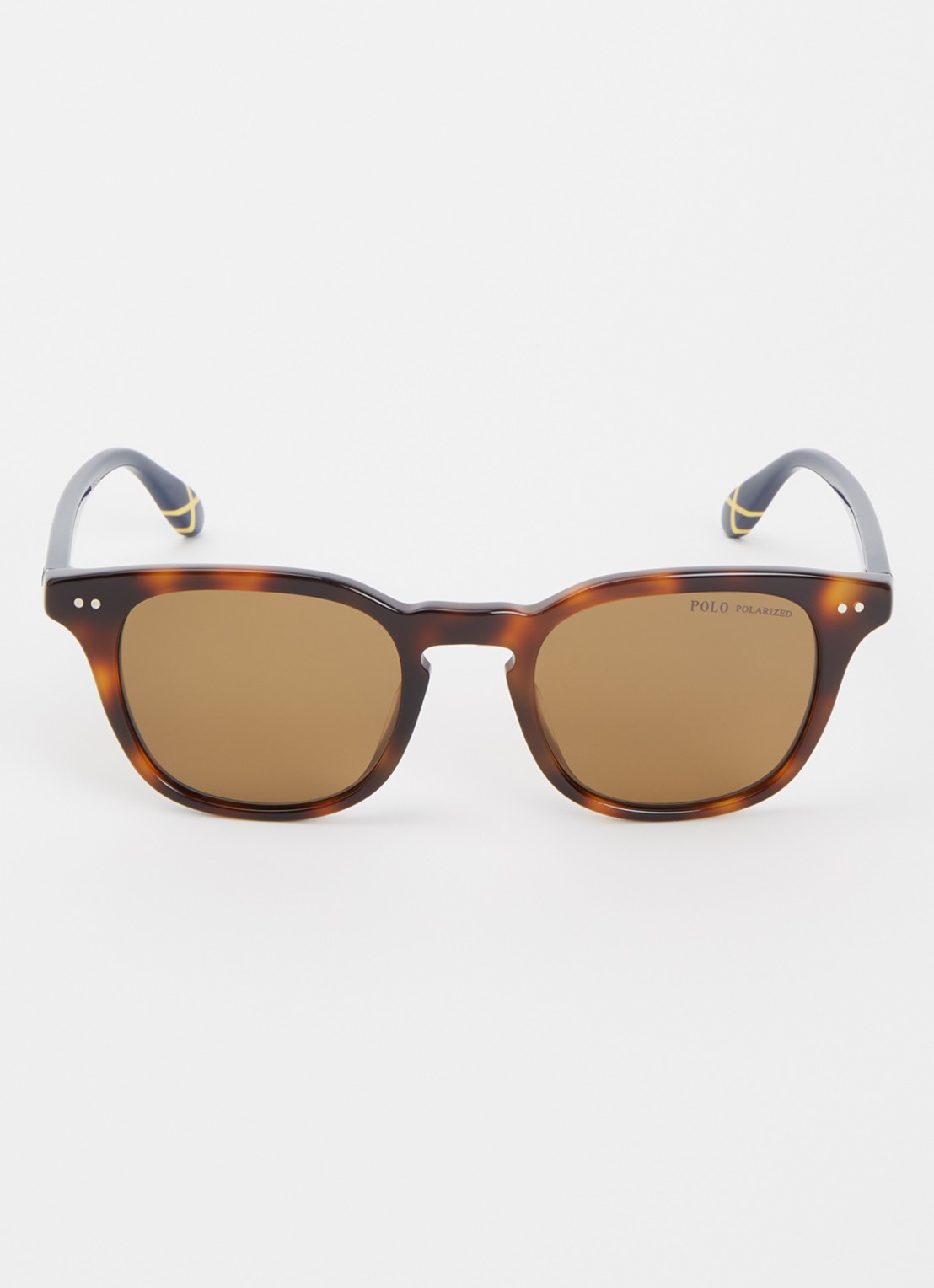 Ralph Lauren Wayfarer zonnebril gepolariseerd PH425U - detail donkerbruin