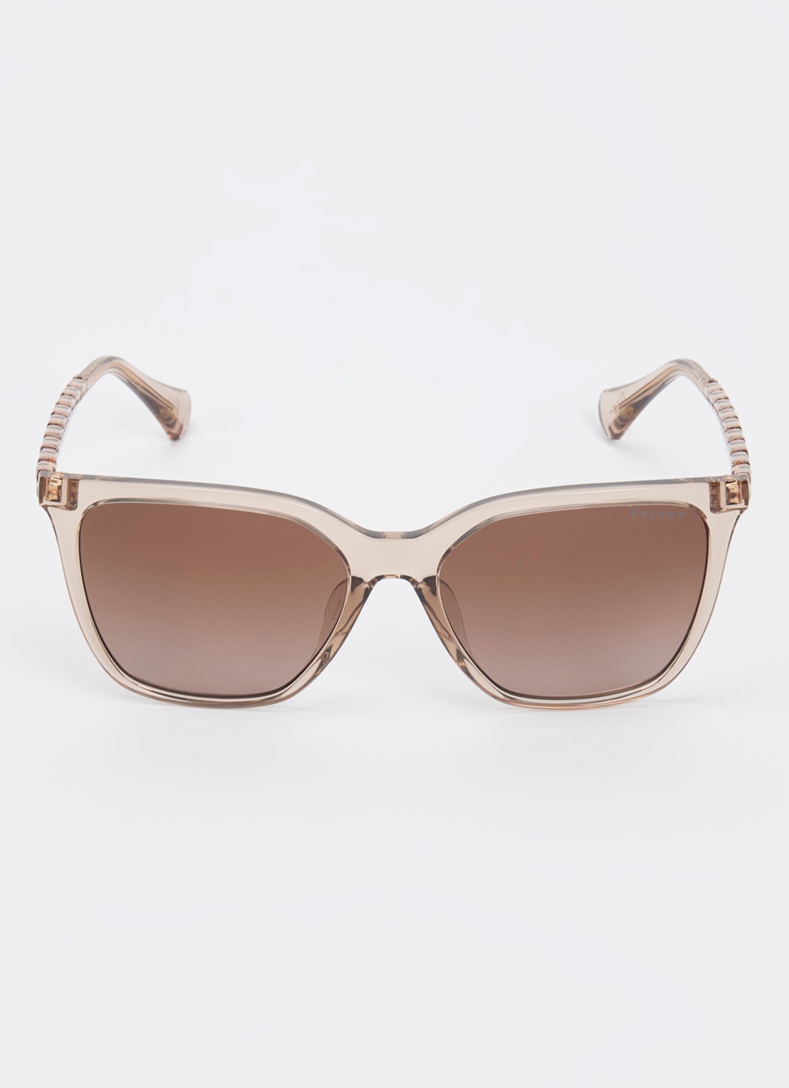 Ralph Lauren Wayfarer zonnebril gepolariseerd RA5328U - detail beige