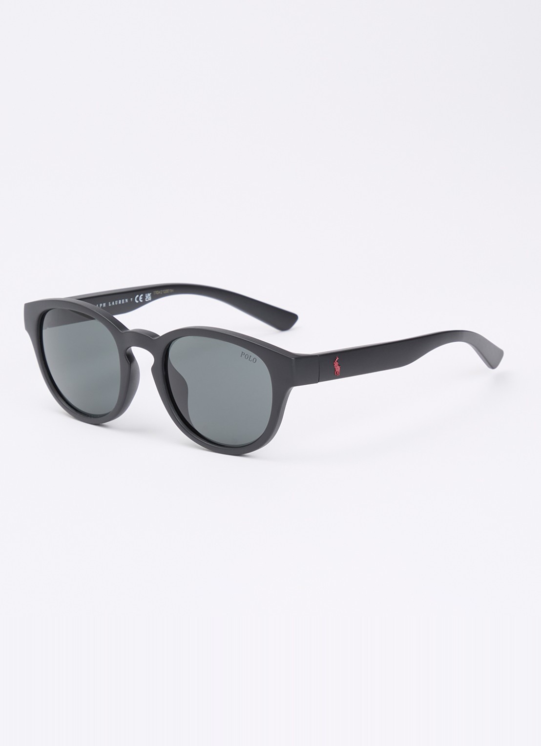 Ralph Lauren Wayfarer zonnebril met verwisselbare brillenpoten PH4233U - voorkant 4 rood