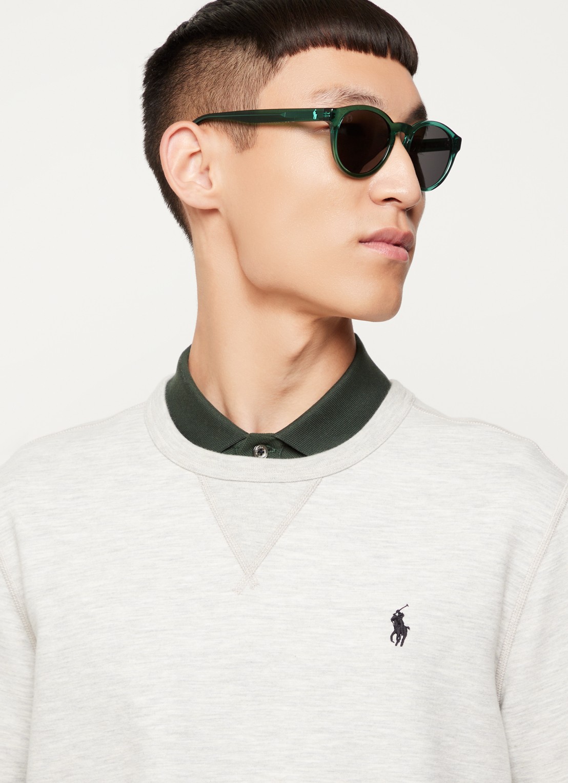 Ralph Lauren Wayfarer zonnebril PH4192 - voorkant 2 donkergroen