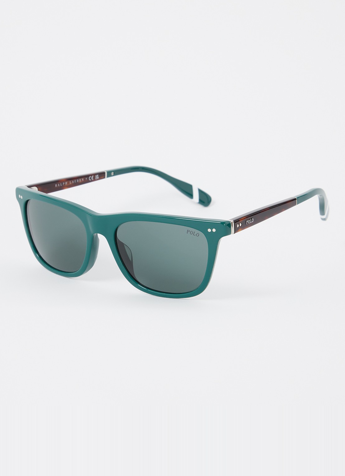 Ralph Lauren Wayfarer zonnebril PH4205U - voorkant zeegroen