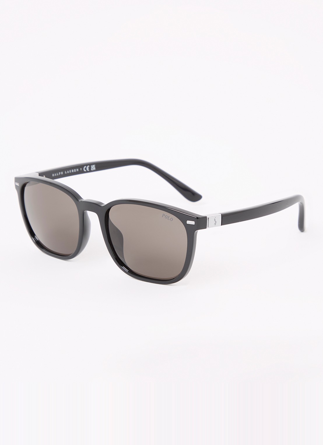 Ralph Lauren Wayfarer zonnebril PH4208U - voorkant 4 zwart