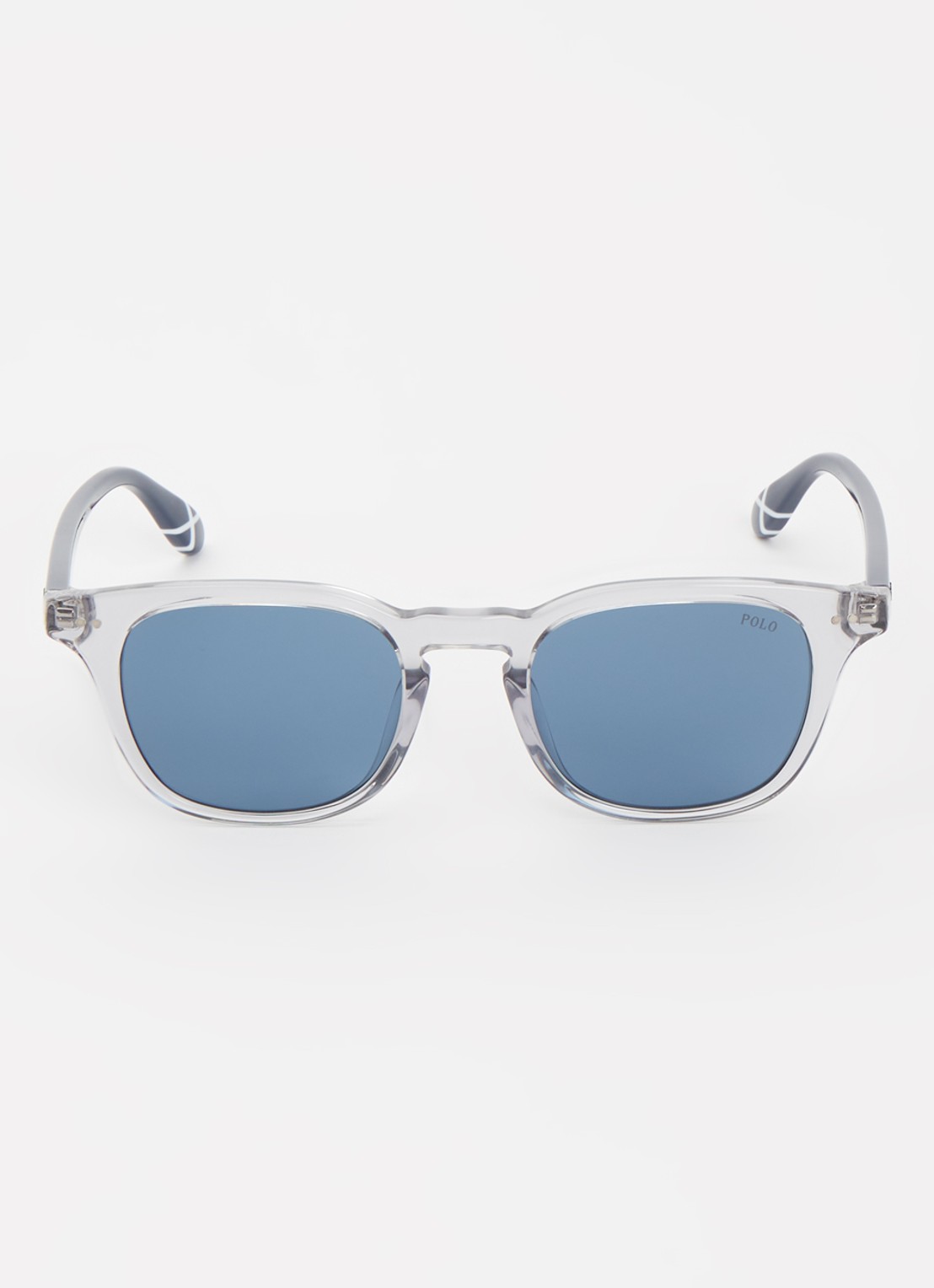 Ralph Lauren Wayfarer zonnebril PH4251U - detail lichtgrijs
