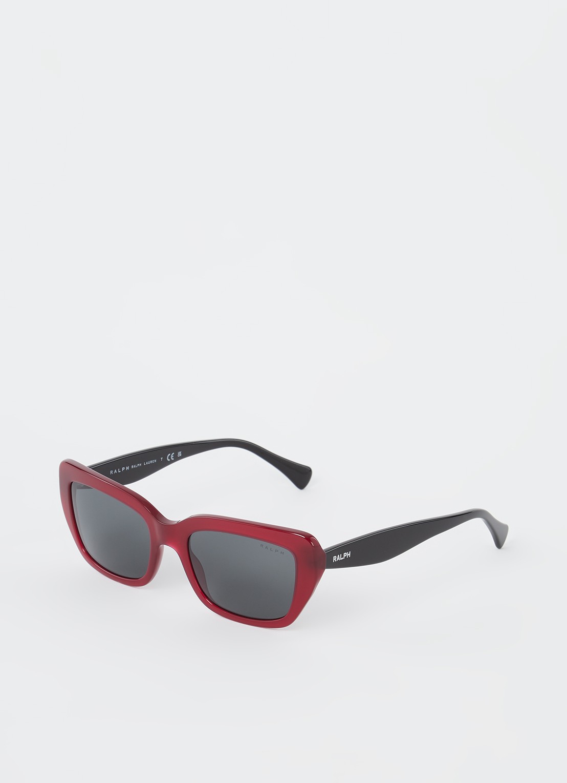 Ralph Lauren Wayfarer zonnebril RA5292  - voorkant 3 donkerrood